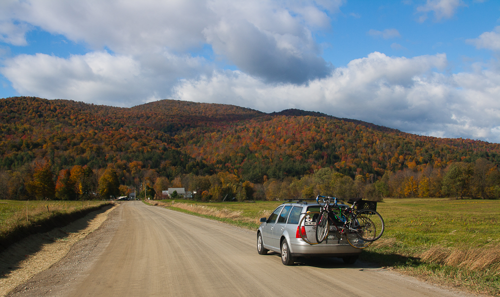 Peak foliage and Jetta