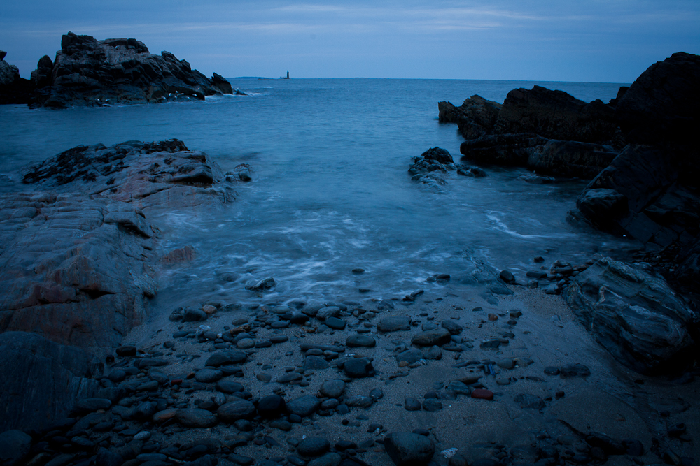 Dusk beach